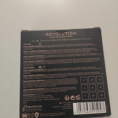 Revolution Catwoman eyeshadow palette new
