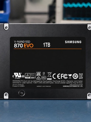 Samsung 870 EVO SSD 1TB SATA III internal drive