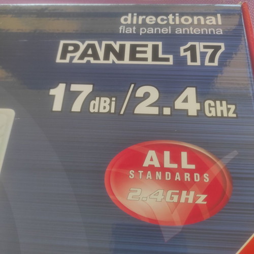 Interline PANEL 17 Directional Wi-Fi Antenna like new 2.4 GHz