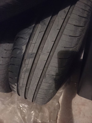 Ζάντες αλουμινίου Skoda 15" με λάστιχα μεταχειρισμένες, διάσταση 195/65/15