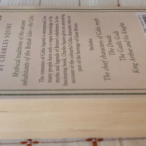 Celtic Myths and Legends book used, Charles Squire