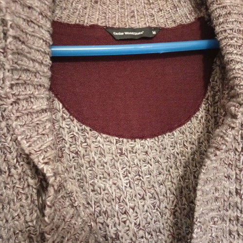 Knitted cardigan H&M like new, beige brown size M