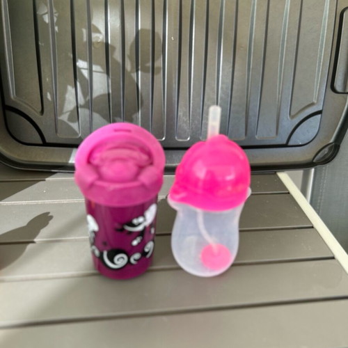 Training cup set used 2+, Munchkin and tommee tippee