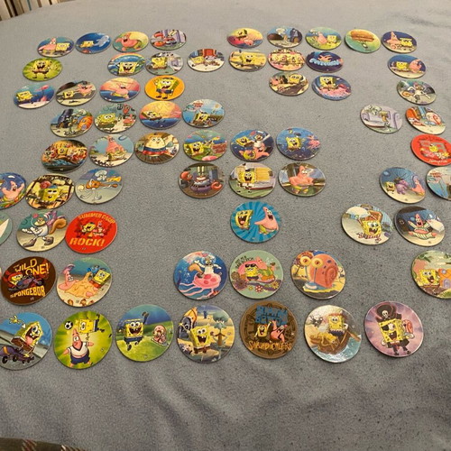 SpongeBob Tazos new