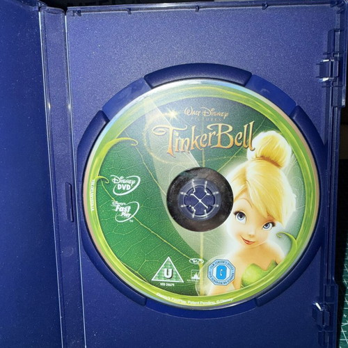 Tinkerbell DVD collection used, all movies with Greek dubbing