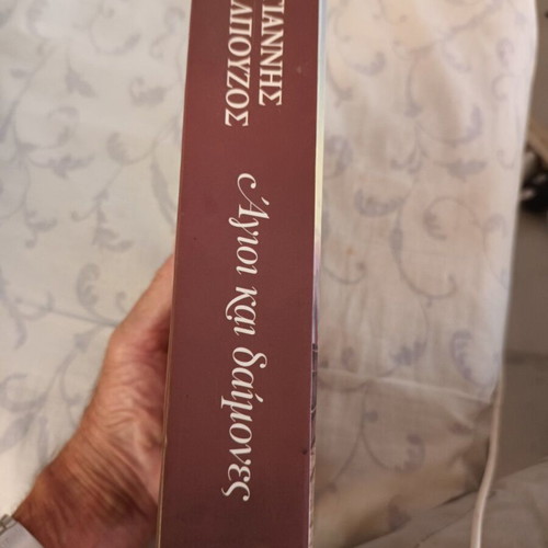 Agioi kai Daimones Eis Tan Polin novel like new