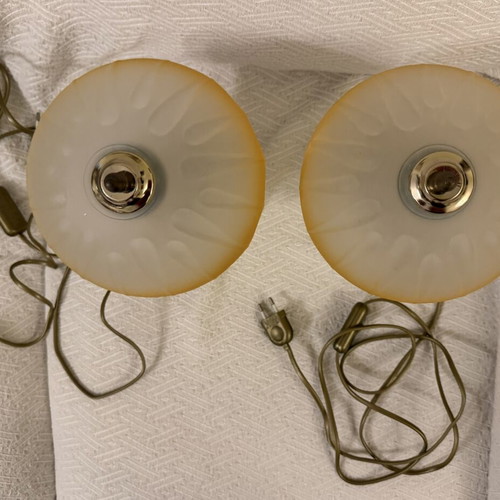 Bedroom bedside lamps, set of 2