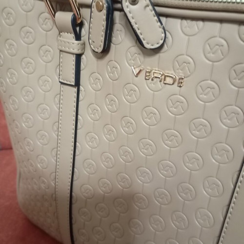 Verde laptop bag like new, beige