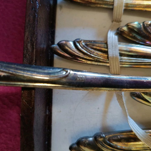 Silver Cutlery Set 77 Pieces Unused, 800 Silver in Case