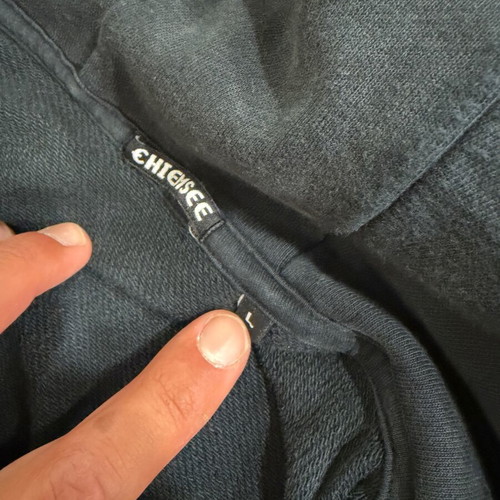 Chiemsee zip hoodie used, size L, black