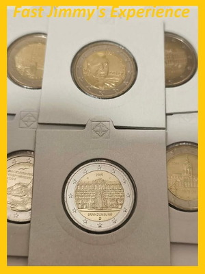 Γερμανικά UNC επετειακά νομίσματα 2 ευρώ