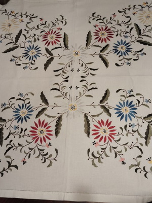 Embroidery like new handmade
