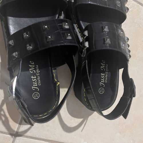 Black sandals size 37, like new, comfortable fit
