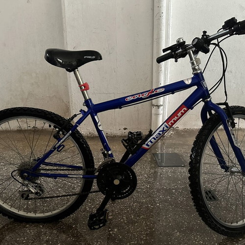 Mountain bike like new, 24 inch, blue, v-brake and drum brake