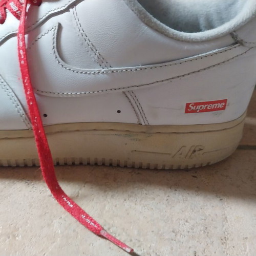 Nike Air Supreme sneakers like new, size 44, white