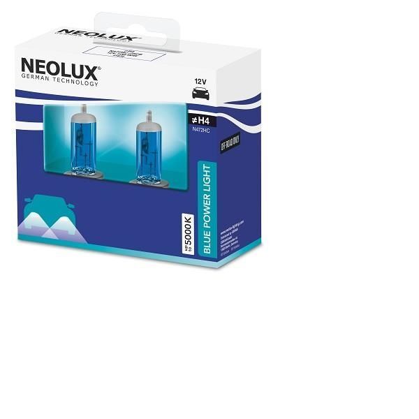 NEOLUX BLUE LIGHT H4 12V 60W P43t 64193CBI-HCB ΣΕΤ 2 ΤΜΧ