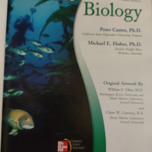 Marine Biology used academic book