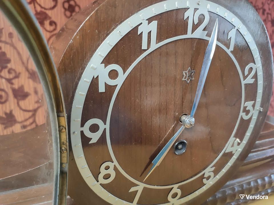 Μεγάλο vintage επιτραπέζιο εκκρεμές μεταχειρισμένο, HORASA INDEBRA