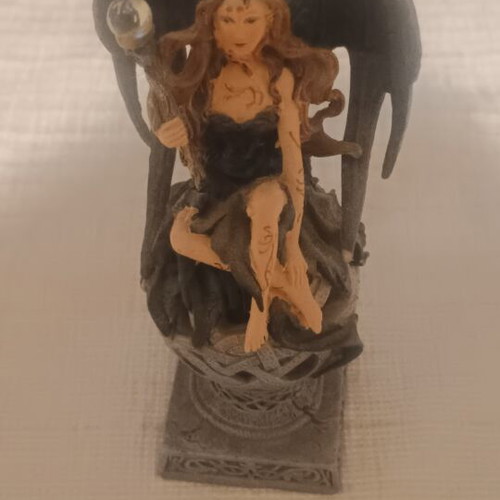 Gothic Black Angel Fairy Figure new, rare collectible