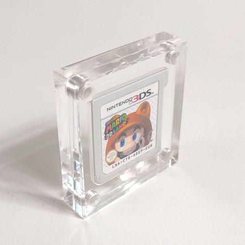 Magnetic acrylic protection case for Nintendo DS/3DS cartridge new