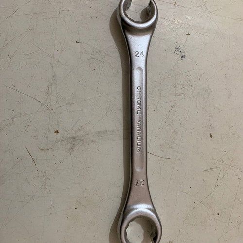 Force 24mm 27mm flare nut wrench like new