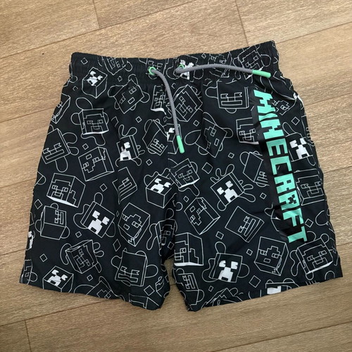 Minecraft swim shorts Marks & Spencer like new for ages 10-11