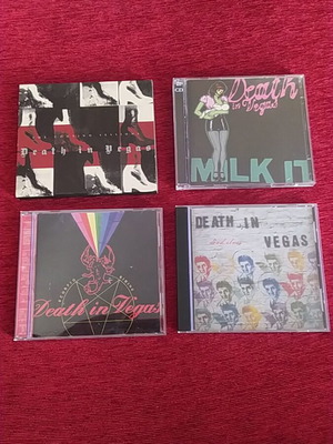 Death in Vegas 3 CD σαν καινούργια, ηλεκτρονική μουσική