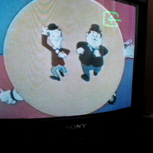 Chondros & Lignos VHS tape, dubbed cartoons