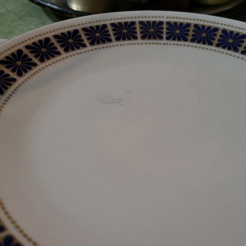 Scherzer Bavaria porcelain dessert plates like new, set of 6