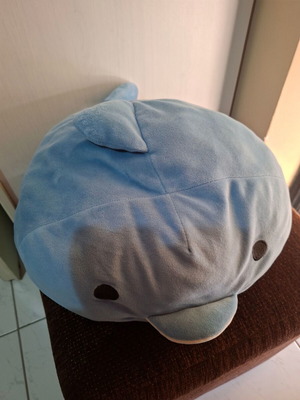 Miniso whale plush toy used, very good condition