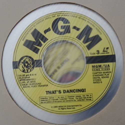 That's Dancing! LaserDisc like new, musical documentary
