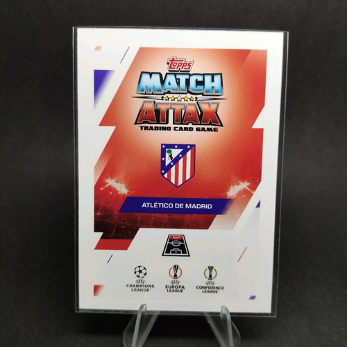 David Villa Showboat collectible card like new Topps Match Attax #419 Atletico Madrid