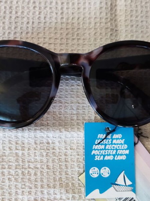 Solo-Solis NDL5546 sunglasses new, tortoise gray/brown frame