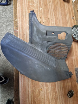 Bmw e36 speaker panel used, gray color