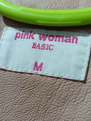Δερμάτινο τζάκετ Pink Woman ροζ σαν καινούργιο