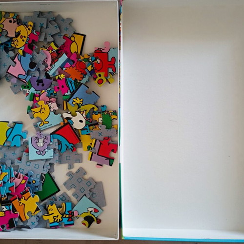 Monsieur Madame and Marvel Spider-Man children's puzzles like new