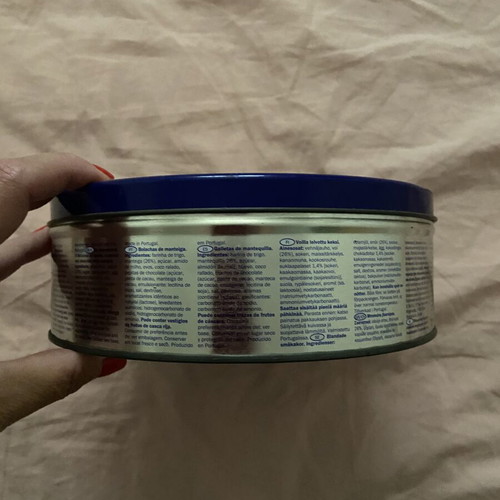 Sondey Butter Cookies metal box used, from Denmark