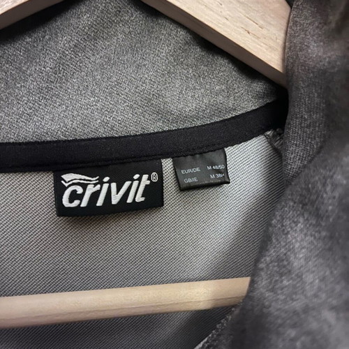 Crivit sports shirt gray size M like new