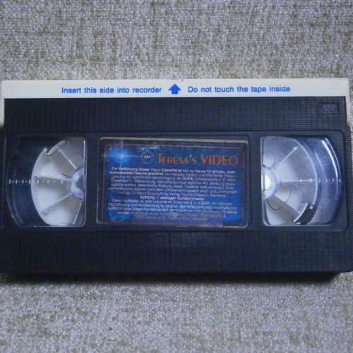 Teresa's Private Fantasies VHS used, vintage video cassette