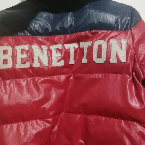 Benetton jacket used for 10-year-old boy red