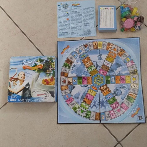 Trivial Pursuit Wellness Edition board game used
