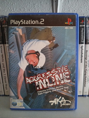 Aggressive Inline PS2 game