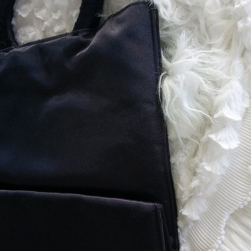 Handmade velvet handbag with embroidery 37x46 cm, new