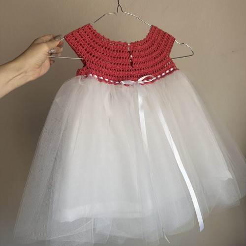 Vanilla Magnolia boutique baby dress, 12 to 18 months