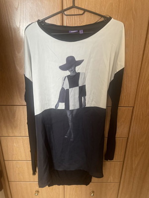 Mexx Fashion dress used, black and white, sizes S and M