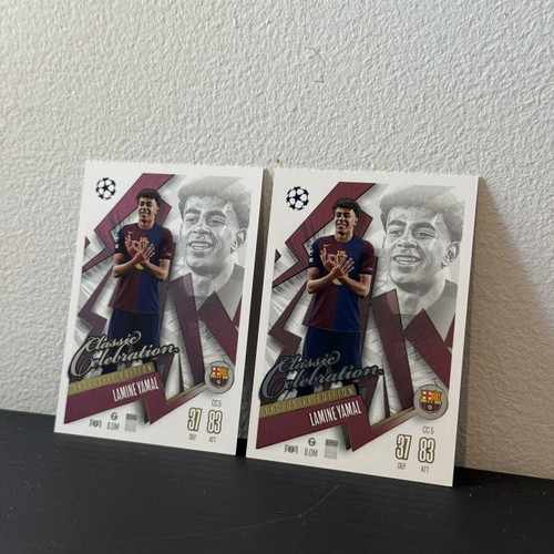 Lamine Yamal Classic Celebrations Card new