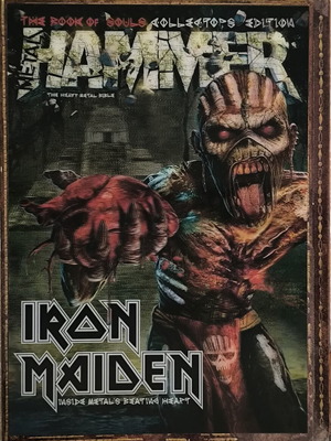 Metal Hammer Iron Maiden συλλεκτικό περιοδικό καινούργιο
