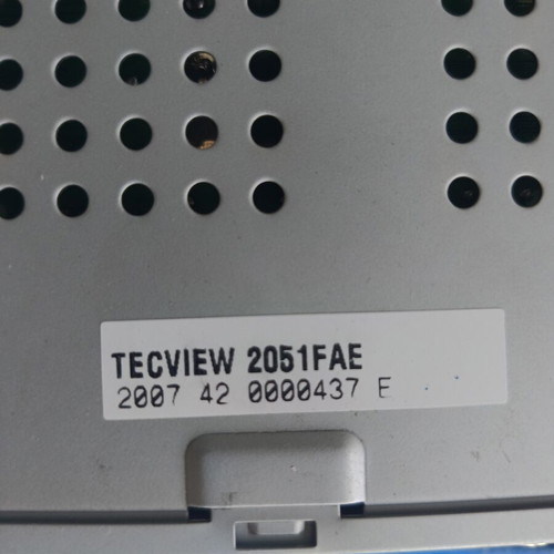 Tecview 2051FAE Satellite Receiver used, full set with remote and cables