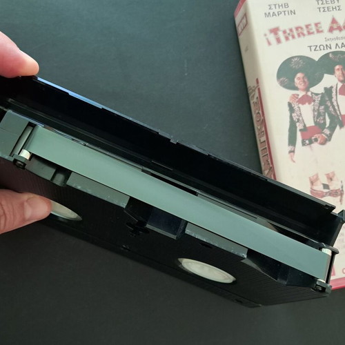 The Three Amigos VHS like new, Greek subtitles