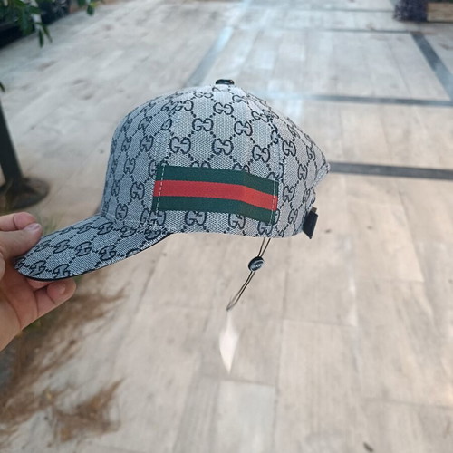 Gucci cap new, grey, size M